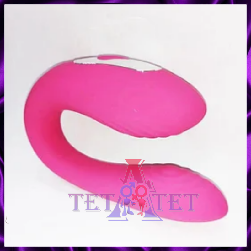 Вибратор для пар Flamingo (розовый)